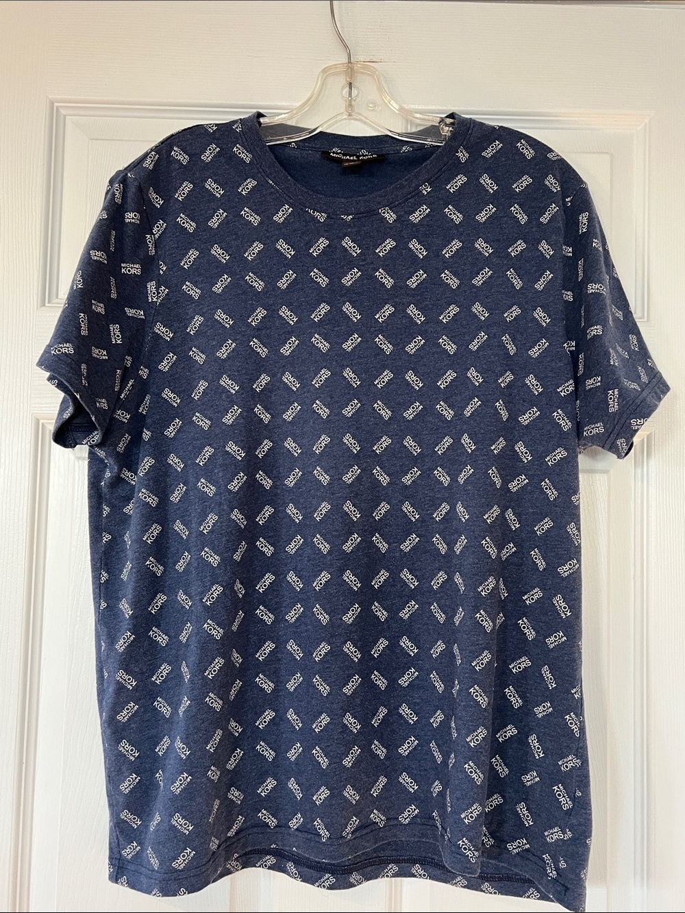 Michael Kors Navy Geometric Men's Tee